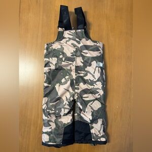 The North Face Camouflage snow Bib